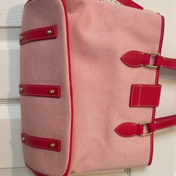 **NWT***Dooney & Bourke Pink and Red Tote Bag
This has never been used - Picture 3 of 7